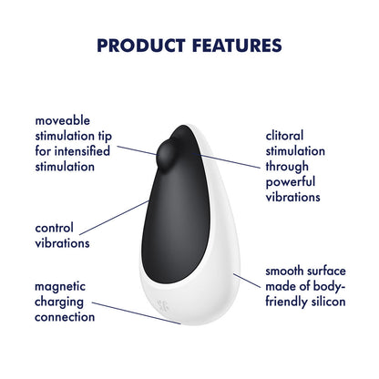 Satisfyer Spot On 3 - Black USB Rechargeable Stimulator Satisfyer