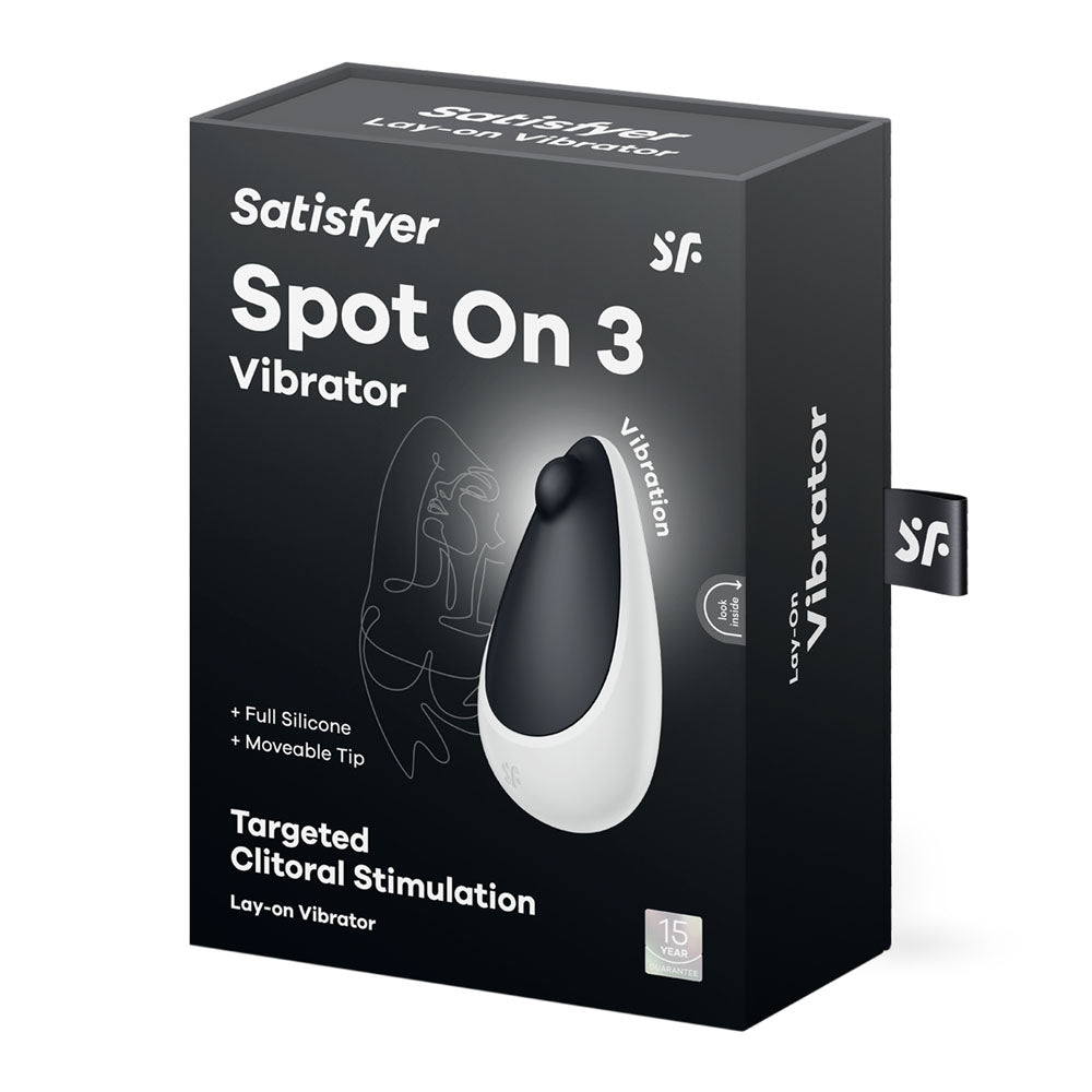 Satisfyer Spot On 3 - Black USB Rechargeable Stimulator Satisfyer