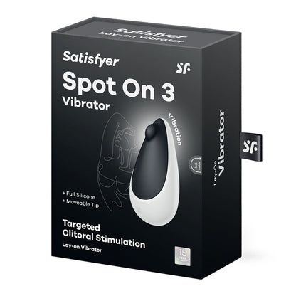 Satisfyer Spot On 3 - Black USB Rechargeable Stimulator Satisfyer