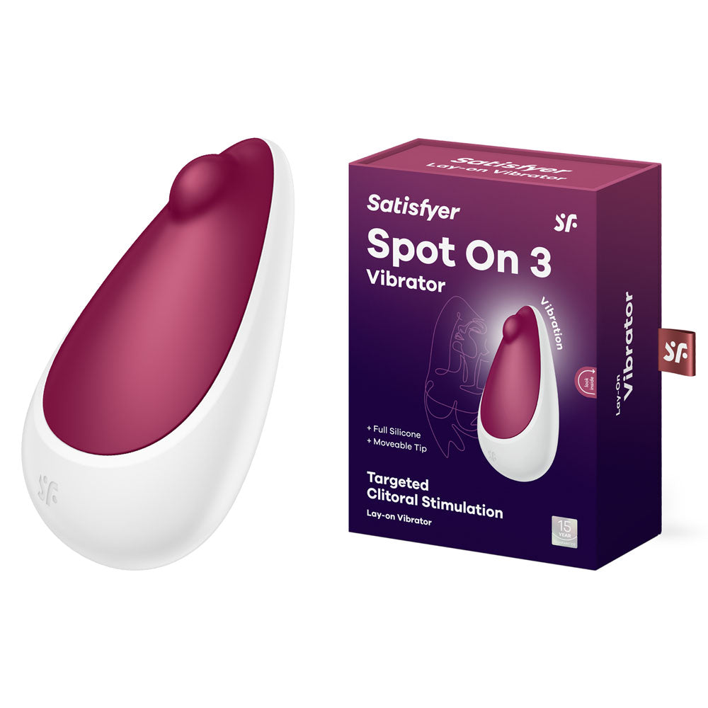 Satisfyer Spot On 3 - Berry USB Rechargeable Stimulator Satisfyer