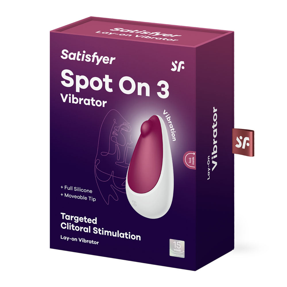 Satisfyer Spot On 3 - Berry USB Rechargeable Stimulator Satisfyer
