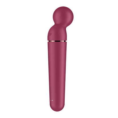 Satisfyer Planet Wand-er - Berry - Berry/Rose Gold USB Rechargeable Massager Wand Satisfyer
