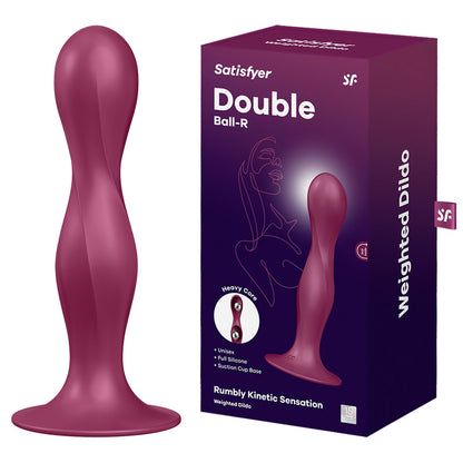 Satisfyer Doule Ball-R - Red - Red Anal Plug Red - Club X