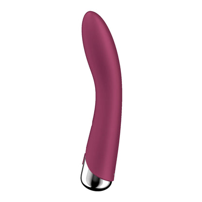 Satisfyer Spinning Vibe 1 - Red - Red 17.8 cm USB Rechargeable Rotating Vibrator Satisfyer