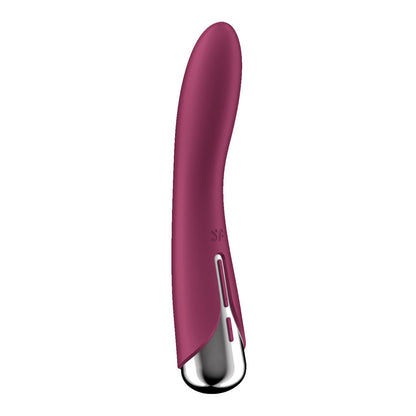 Satisfyer Spinning Vibe 1 - Red - Red 17.8 cm USB Rechargeable Rotating Vibrator Satisfyer