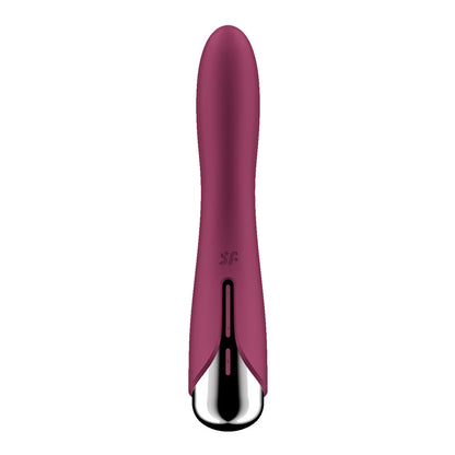 Satisfyer Spinning Vibe 1 - Red - Red 17.8 cm USB Rechargeable Rotating Vibrator Satisfyer