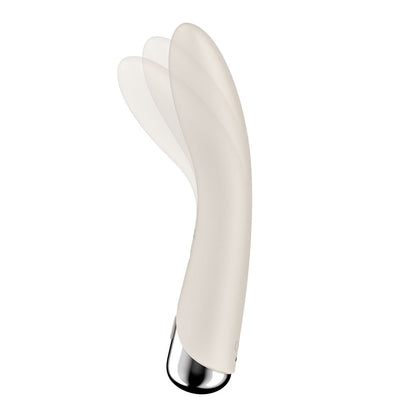 Satisfyer Spinning Vibe 1 - Blue - Blue 17.8 cm USB Rechargeable Rotating Vibrator Satisfyer