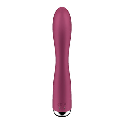Satisfyer Spinning Rabbit 1 - Red - Red 20 cm USB Rechargeable Rotating Rabbit Vibrator Satisfyer