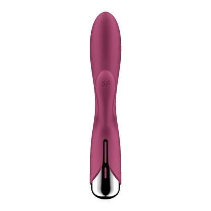 Satisfyer Spinning Rabbit 1 - Red - Red 20 cm USB Rechargeable Rotating Rabbit Vibrator Satisfyer