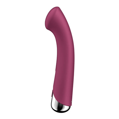 Satisfyer Spinning G-Spot 1 - Red - Red 16.5 cm USB Rechargeable Rotating Vibrator Satisfyer