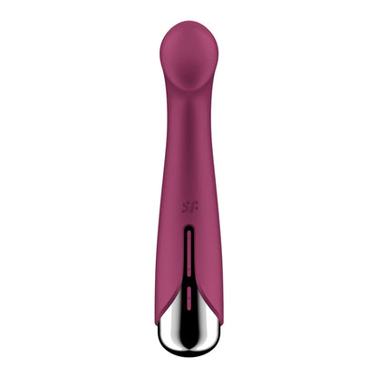 Satisfyer Spinning G-Spot 1 - Red - Red 16.5 cm USB Rechargeable Rotating Vibrator Satisfyer