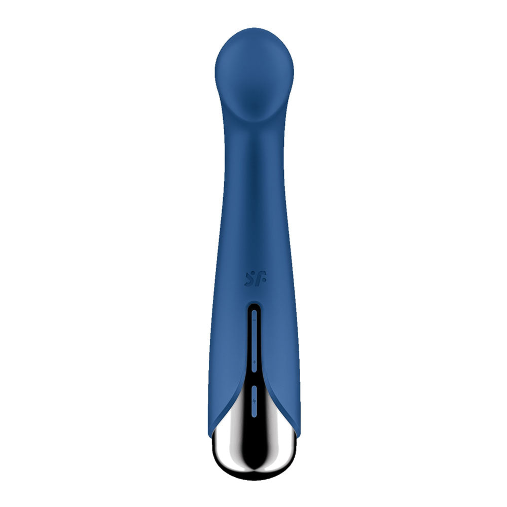 Satisfyer Spinning G-Spot 1 - Blue - Blue 16.5 cm USB Rechargeable Rotating Vibrator Satisfyer