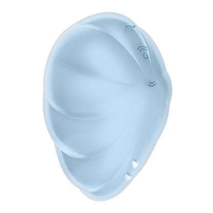 Satisfyer Cloud Dancer - Blue - Blue USB Rechargeable Vibrating Air Pulse Stimulator Satisfyer