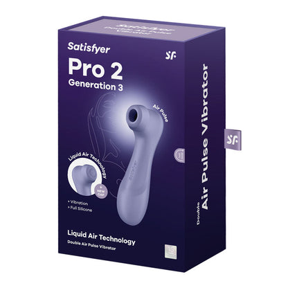 Satisfyer Pro 2 Generation 3 - Lilac - Lilac Touch-Free USB-Rechargeable Clitoral Stimulator Satisfyer