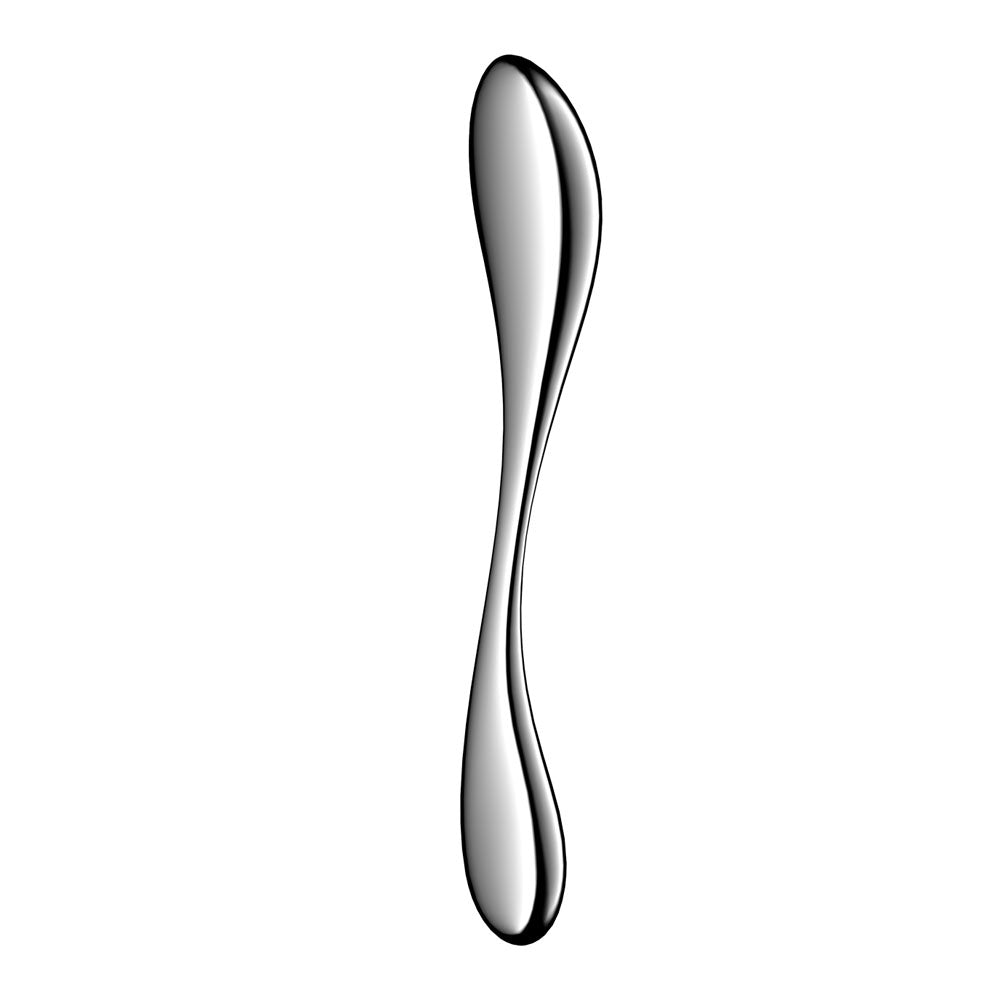 Satisfyer Star Force 3 - Chrome Steel 27 cm Dildo Satisfyer