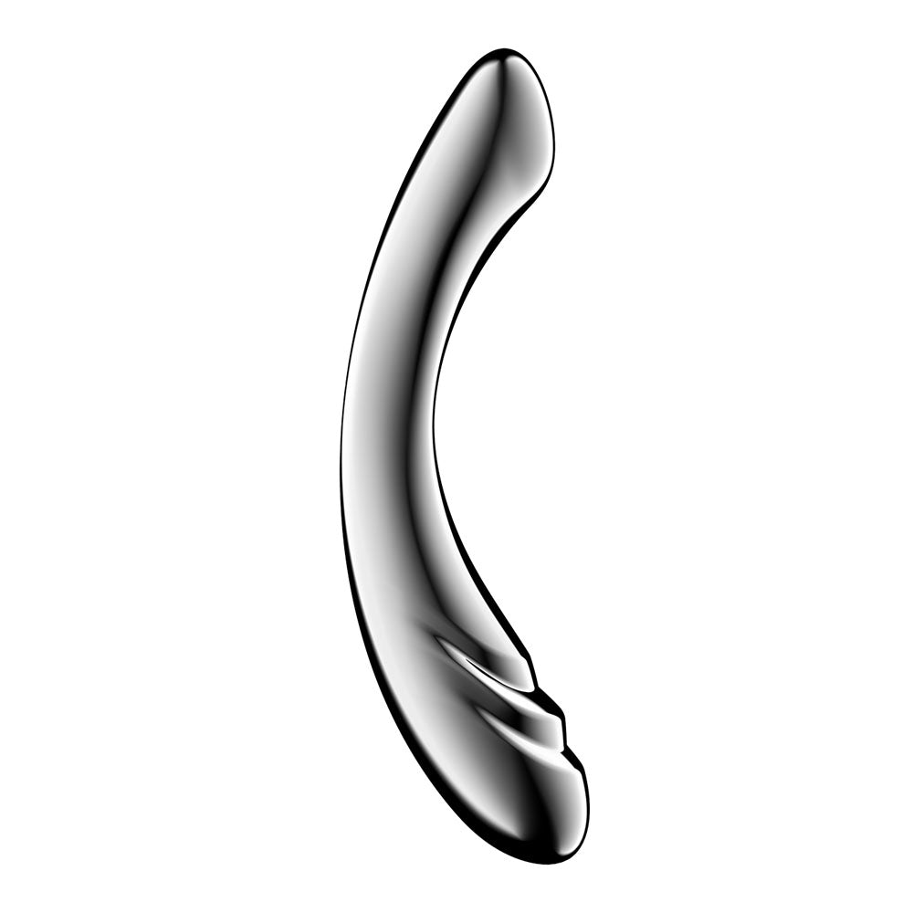 Satisfyer Pure Gravity 3 - Chrome Steel 21 cm Dildo Satisfyer