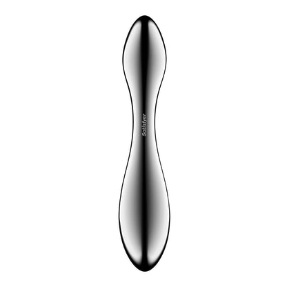 Satisfyer Pure Gravity 3 - Chrome Steel 21 cm Dildo Satisfyer