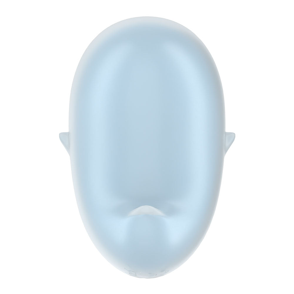 Satisfyer Cutie Ghost - Blue - Blue USB Rechargeable Air Pulse Stimulator Satisfyer