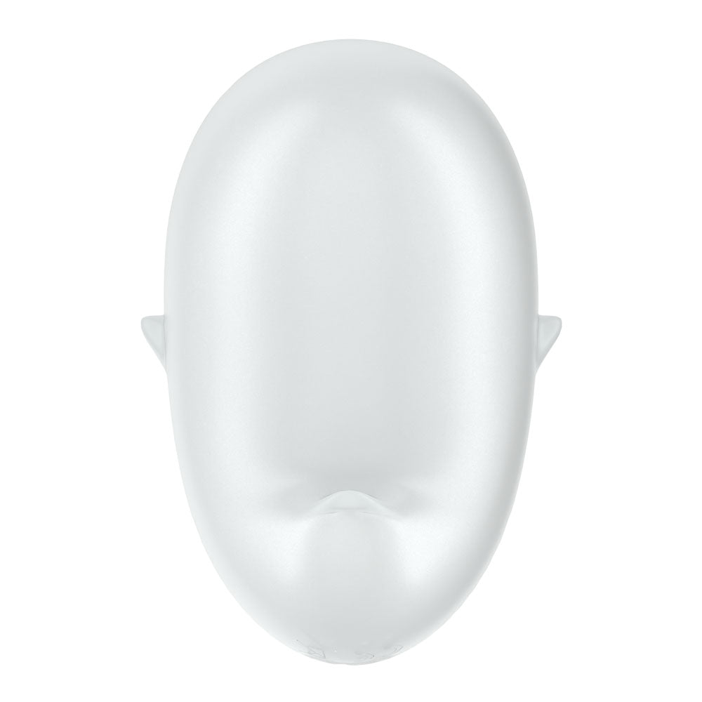 Satisfyer Cutie Ghost - White - White USB Rechargeable Air Pulse Stimulator Satisfyer