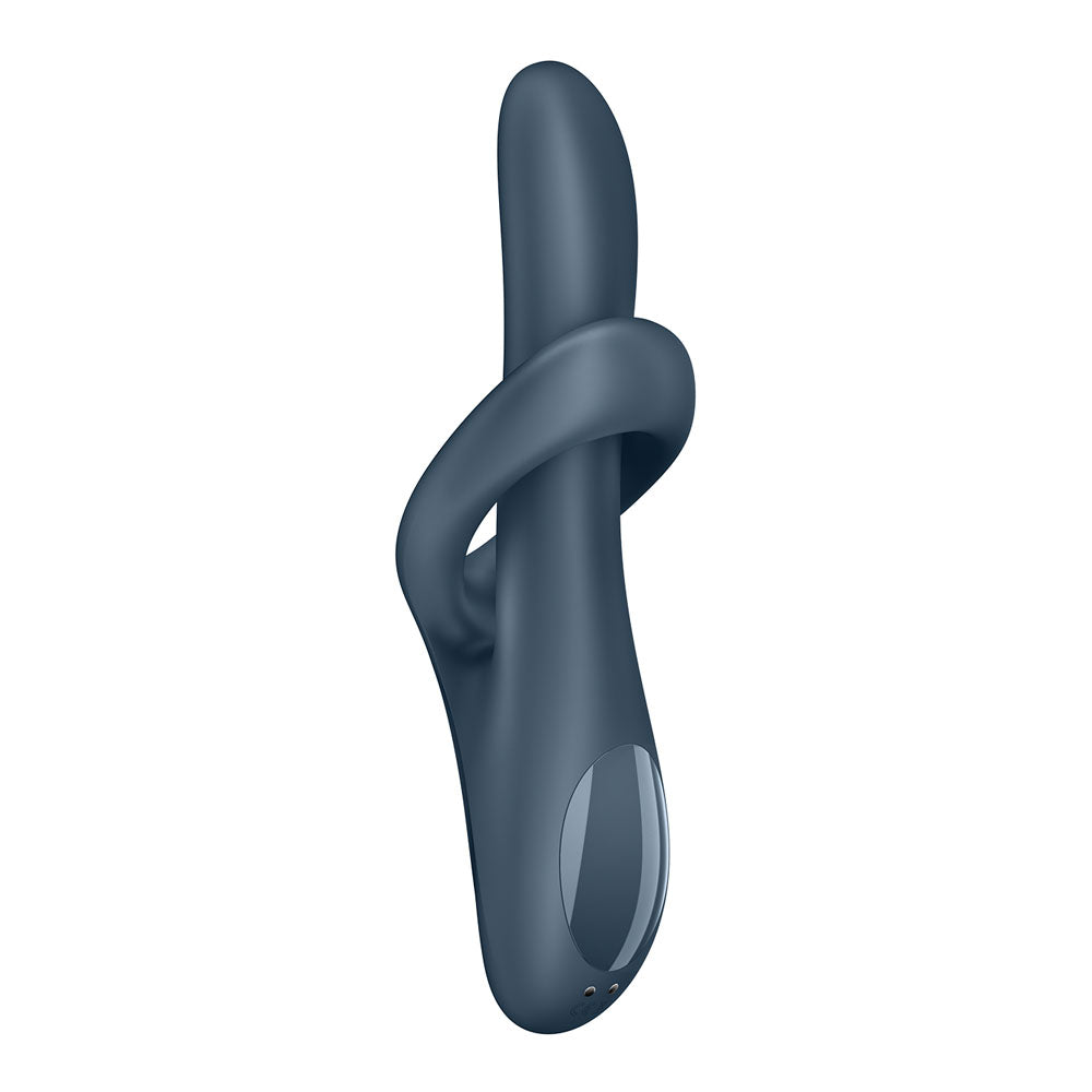 Satisfyer Heat Flex 4 - Grey - Grey USB Rechargeable Heating Vibrator Satisfyer
