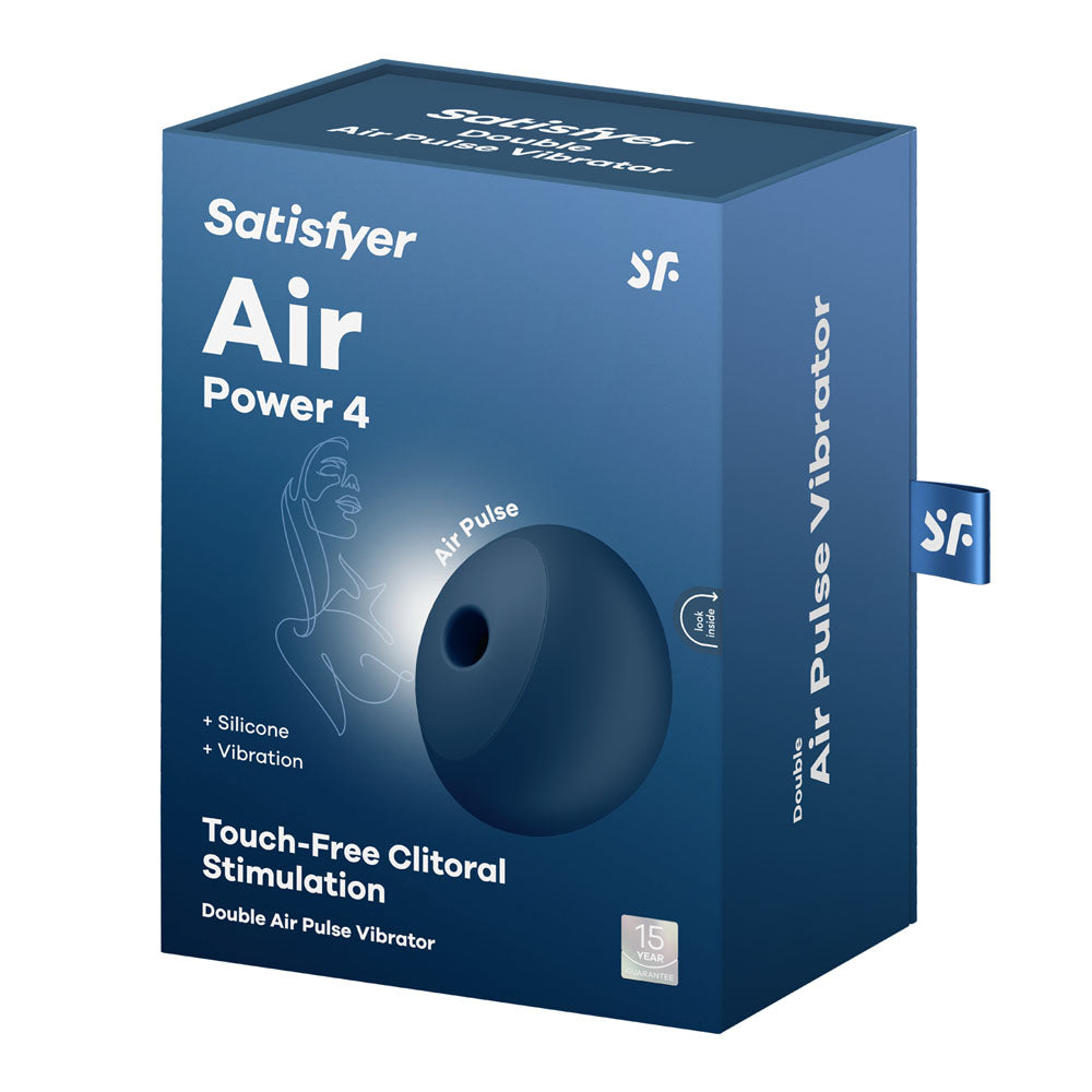 Satisfyer Air Power 4 - Navy USB Rechargeable Air Pulse Stimulator Satisfyer