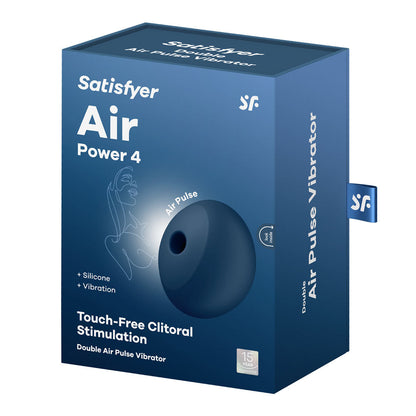 Satisfyer Air Power 4 - Navy USB Rechargeable Air Pulse Stimulator Satisfyer