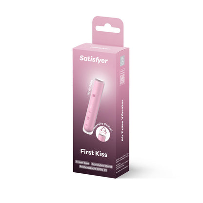 Satisfyer First Kiss - Pink USB Rechargeable Air Pulse Stimulator Satisfyer