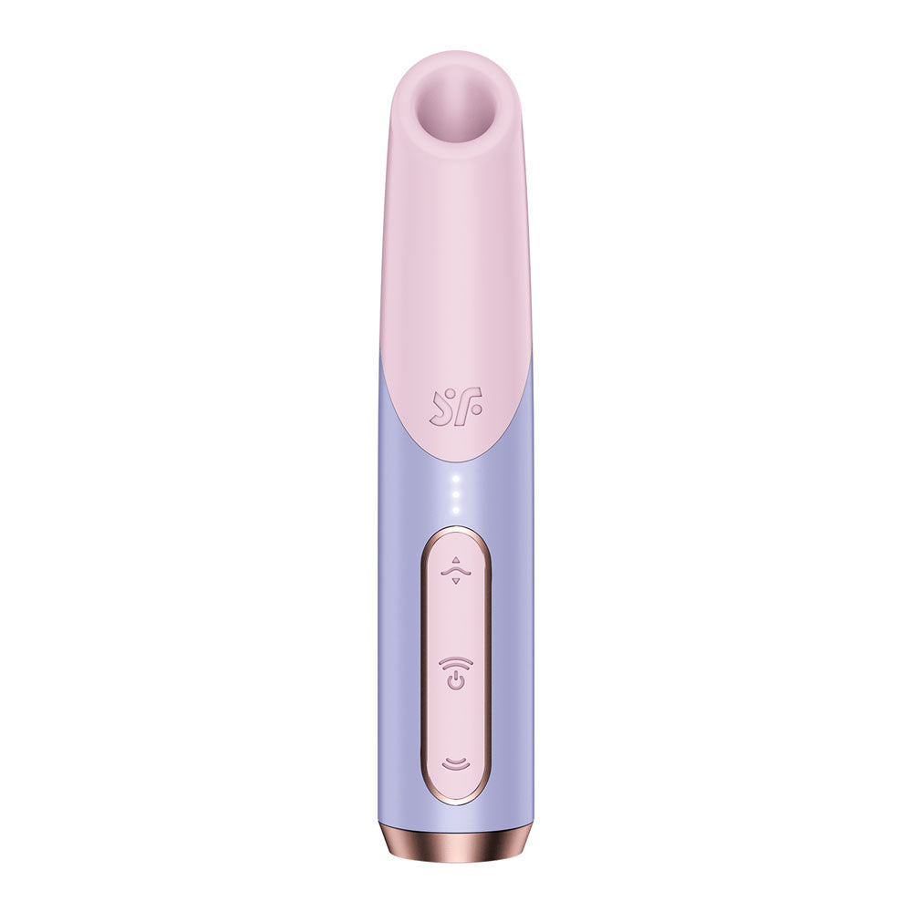Satisfyer Bold Kiss - Purple USB Rechargeable Air Pulse Stimulator Club X