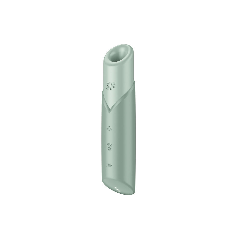 Satisfyer Naughty Kiss - Mint Green USB Rechargeable Air Pulse Stimulator Satisfyer