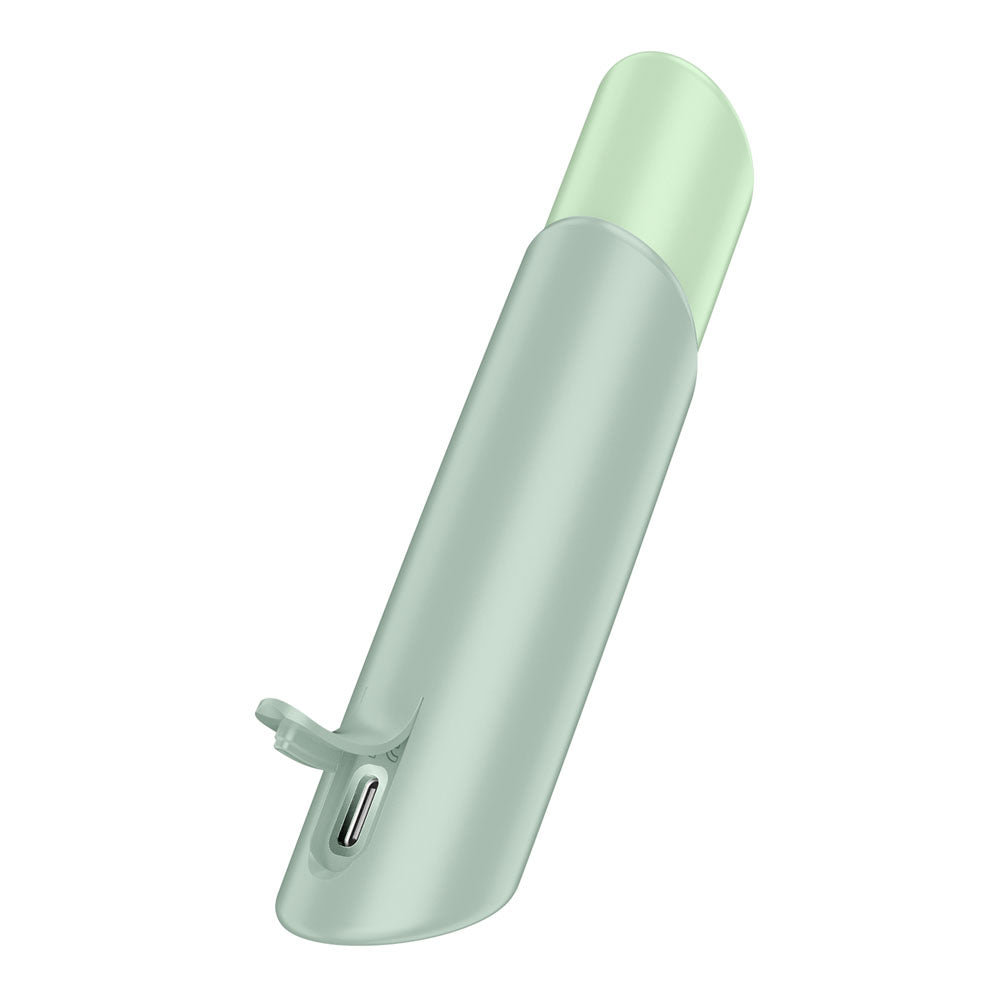 Satisfyer Naughty Kiss - Mint Green USB Rechargeable Air Pulse Stimulator Satisfyer