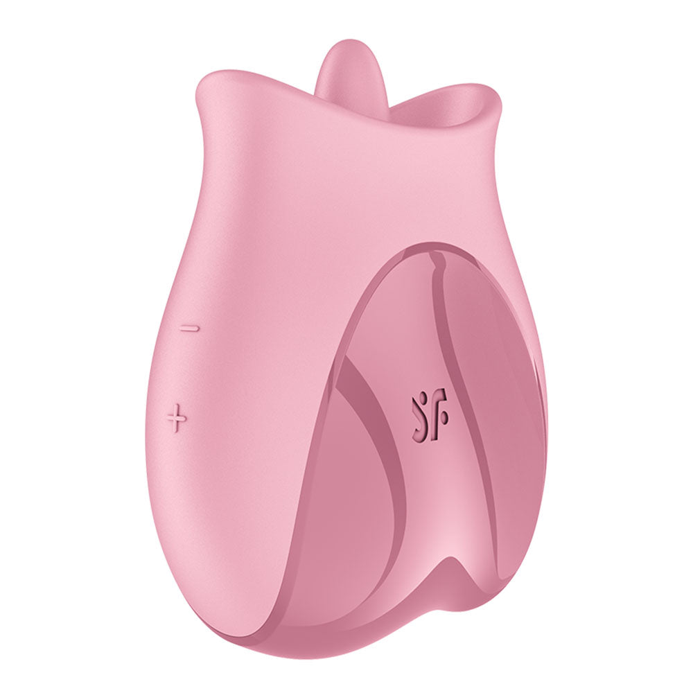 Satisfyer Tongue Lover - Pink USB Rechargeable Flicking Stimulator Satisfyer