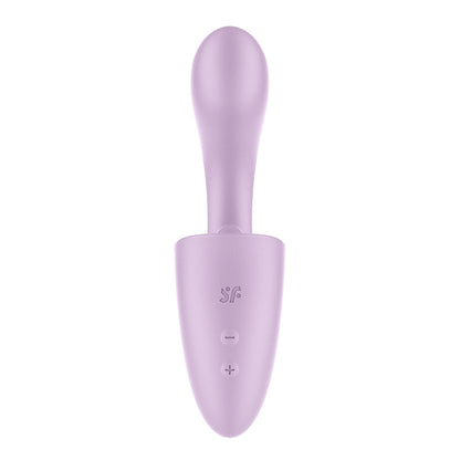 Satisfyer Tongue Expert - Violet 18 cm USB Rechargeable Vibrator with Flicking Clit Stimulator Satisfyer