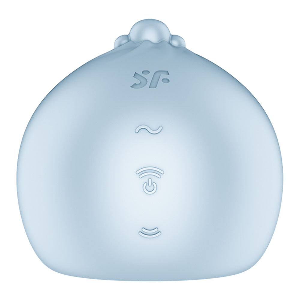 Satisfyer Mochi - Frost Blue - Frost Blue USB Rechargeable Air Pulse Stimulator Satisfyer