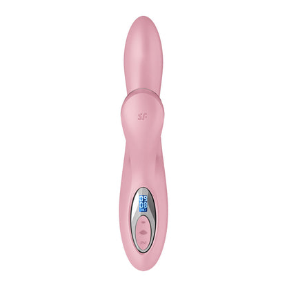 Satisfyer Pro + G-Spot - Pink - Rose Pink 22 cm USB-C Rechargeable Rabbit Vibrator with Touch-Free Clitoral Stimulator Satisfyer