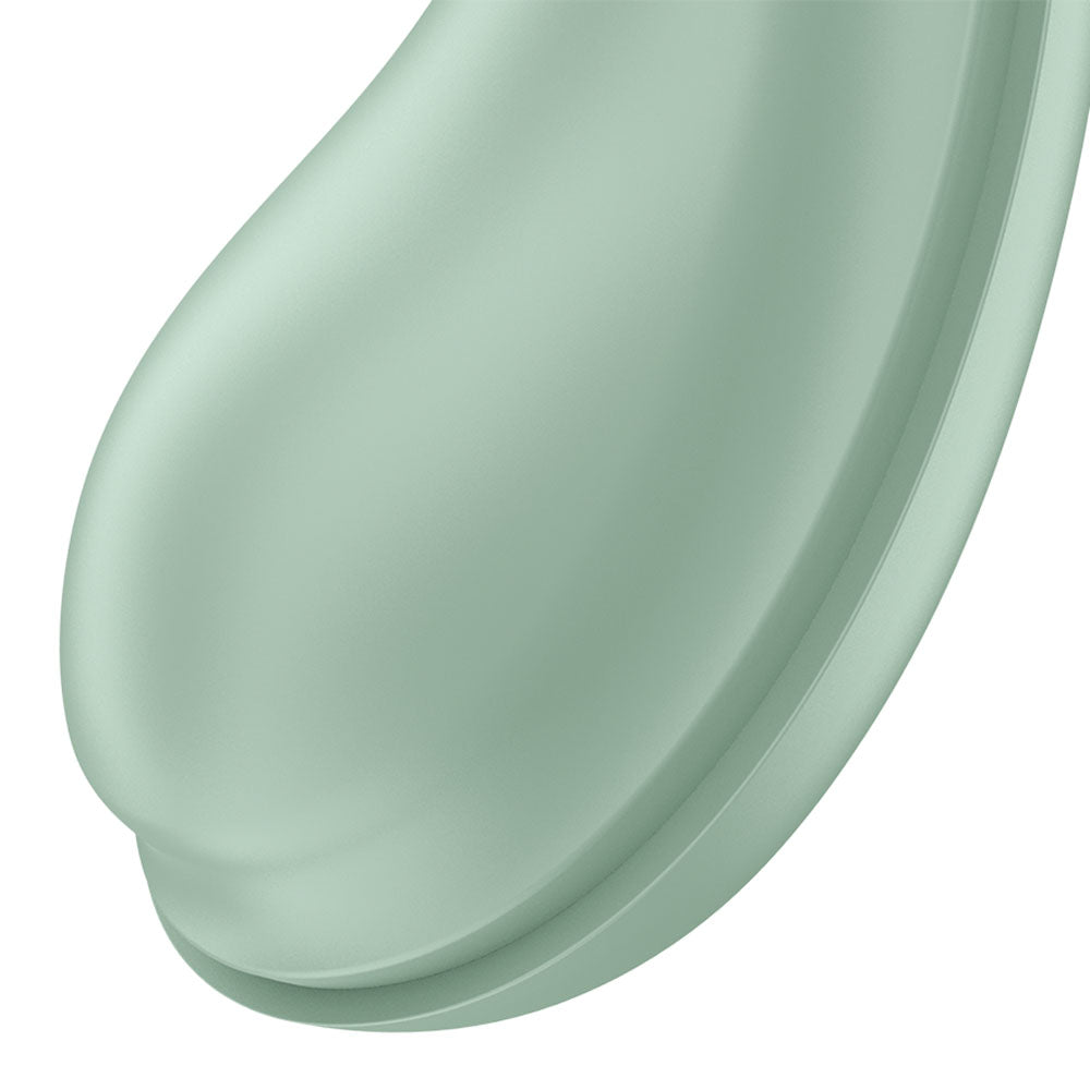 Satisfyer Drop To Go - Mint - Mint Green USB Rechargeable Clitoral Stimulator Satisfyer