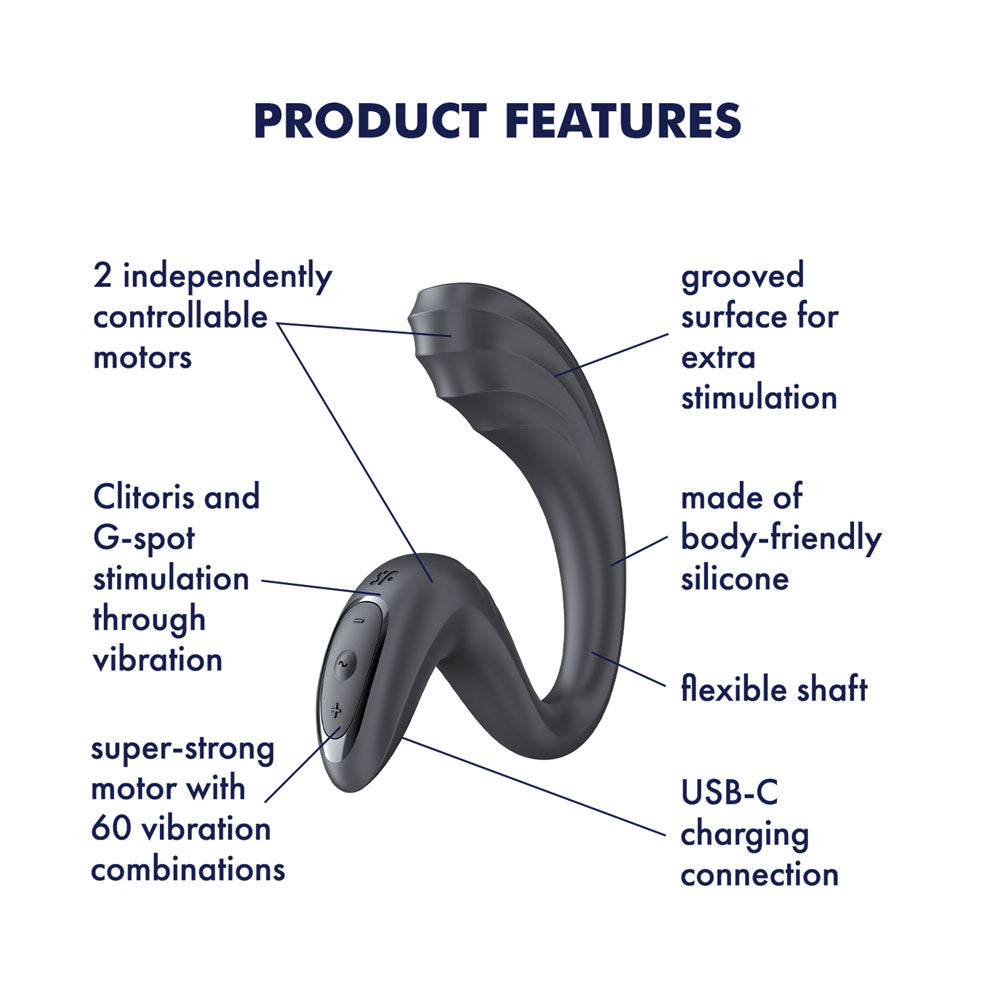 Satisfyer G for Goddess 3 dark grey Vibrator Satisfyer