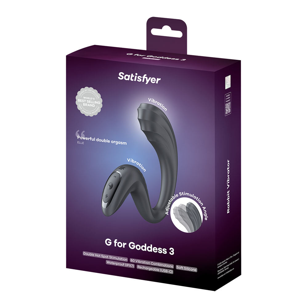 Satisfyer G for Goddess 3 dark grey Vibrator Satisfyer