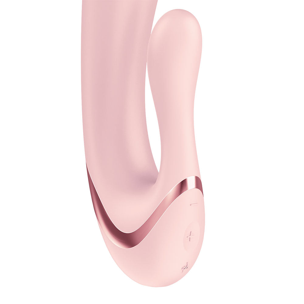 Satisfyer Pearl Bunny 3 - Pink 20.7 cm USB-C Rechargeable Rabbit Vibrator Satisfyer