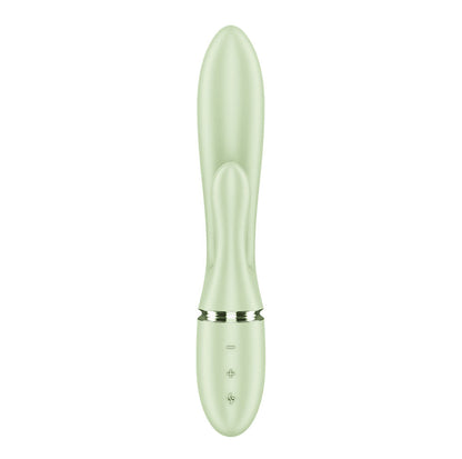 Satisfyer Pearl Bunny 2 - Light Green - Light Green 21.5 cm USB-C Rechargeable Rabbit Vibrator Satisfyer