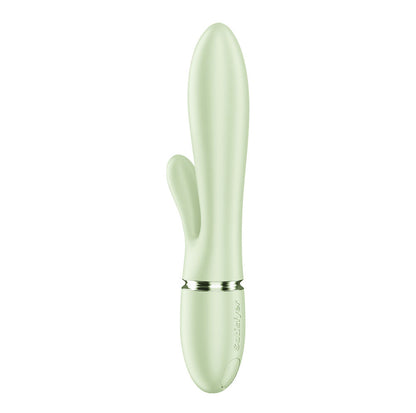 Satisfyer Pearl Bunny 2 - Light Green - Light Green 21.5 cm USB-C Rechargeable Rabbit Vibrator Satisfyer