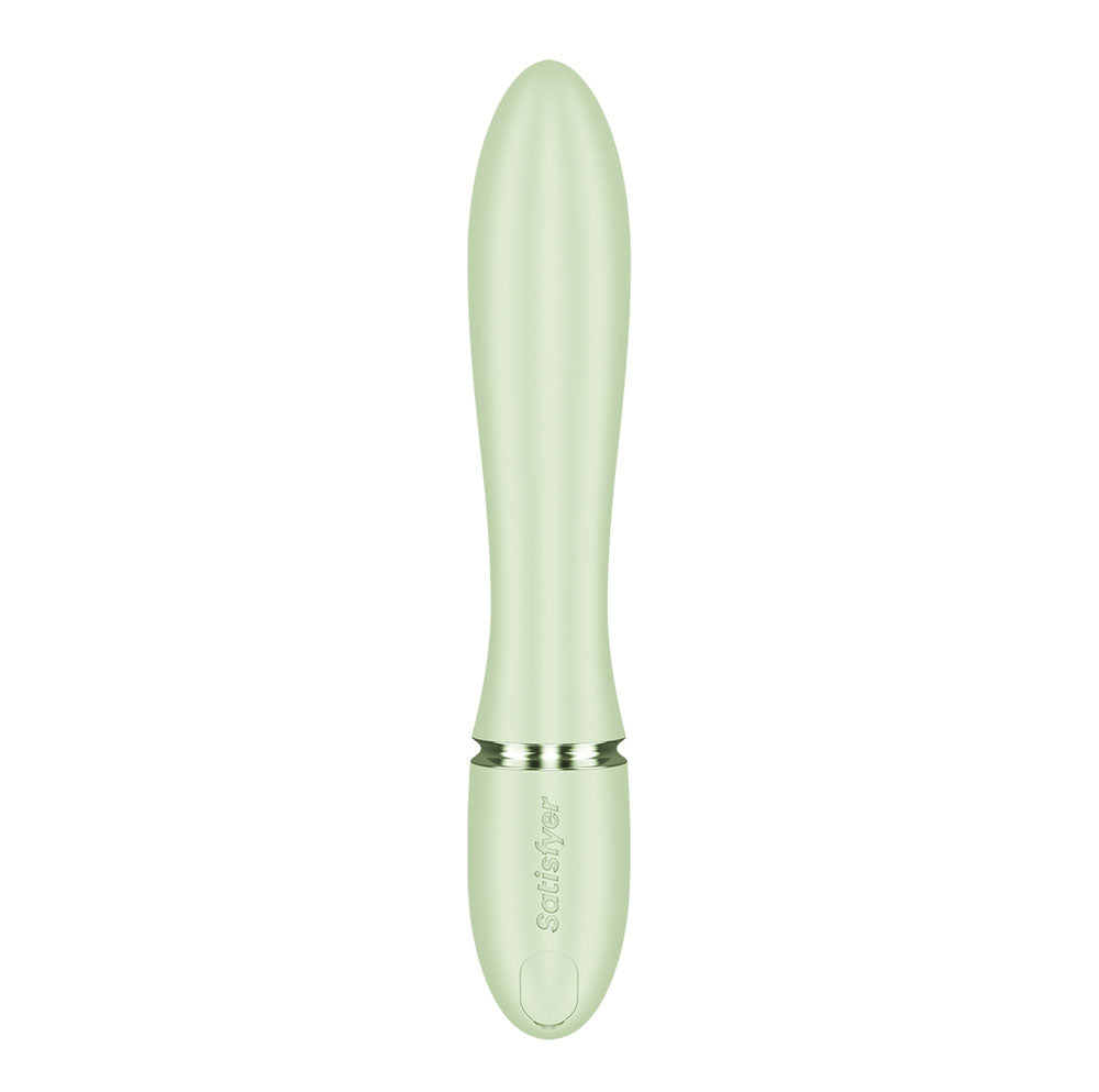 Satisfyer Pearl Bunny 2 - Light Green - Light Green 21.5 cm USB-C Rechargeable Rabbit Vibrator Satisfyer