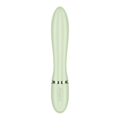 Satisfyer Pearl Bunny 2 - Light Green - Light Green 21.5 cm USB-C Rechargeable Rabbit Vibrator Satisfyer