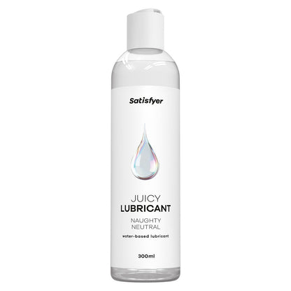 Satisfyer Juicy Lubricant 300 ml Naughty Neutral - Unscented Water Based Lubricant - 300 ml Bottle Satisfyer