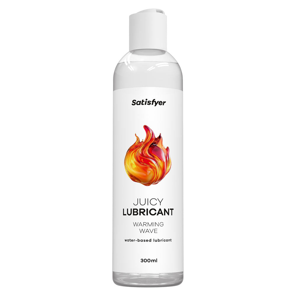 Satisfyer Juicy Lubricant 300 ml Warm Wave - Warming Water Based Lubricant - 300 ml Bottle Satisfyer