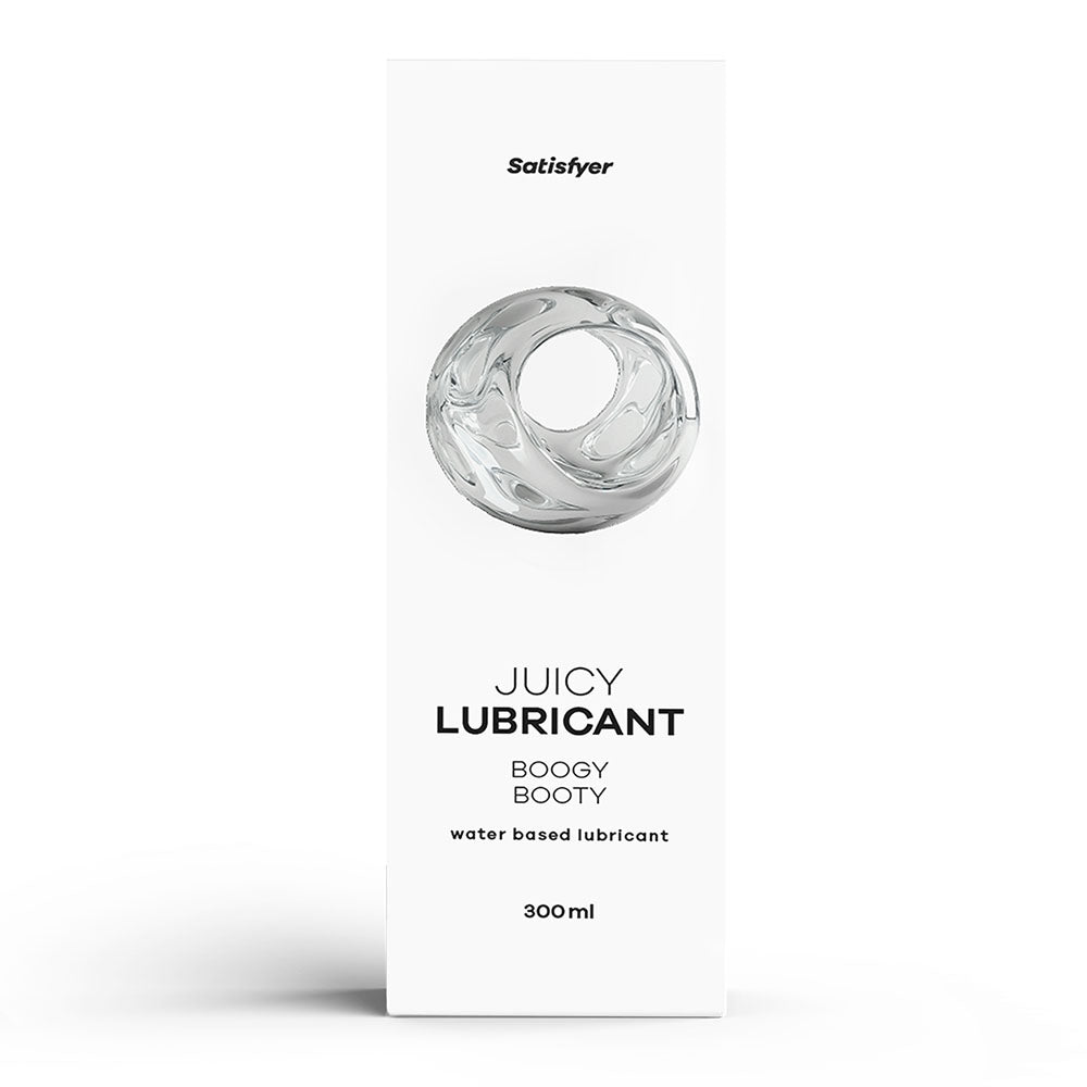 Satisfyer Juicy Lubricant 300 ml Boogy Booty - Water Based Anal Lubricant - 300 ml Bottle Satisfyer
