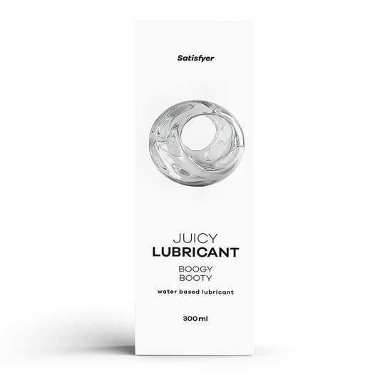 Satisfyer Juicy Lubricant 300 ml Boogy Booty - Water Based Anal Lubricant - 300 ml Bottle Satisfyer
