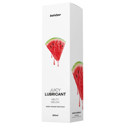 Satisfyer Juicy Lubricant 300 ml Melty Melon - Watermelon Scented Water Based Lubricant - 300 ml Bottle Satisfyer