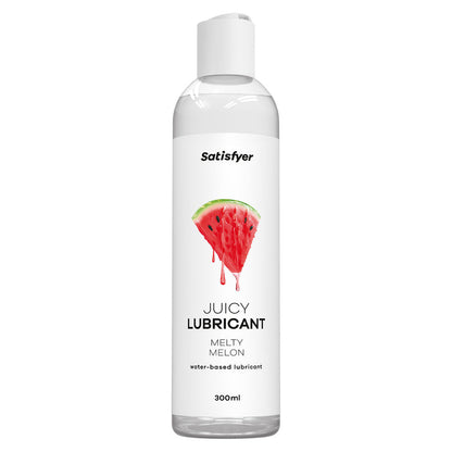 Satisfyer Juicy Lubricant 300 ml Melty Melon - Watermelon Scented Water Based Lubricant - 300 ml Bottle Satisfyer