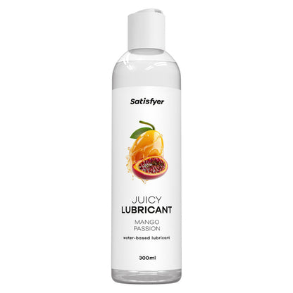 Satisfyer Juicy Lubricant 300 ml Mango Passion - Mango & Passionfruit Scented Water Based Lubricant - 300 ml Bottle Satisfyer
