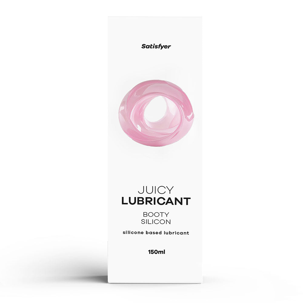 Satisfyer Juicy Lubricant 150 ml Booty Silicone - Silicone Based Anal Lubricant - 150 ml Bottle Satisfyer